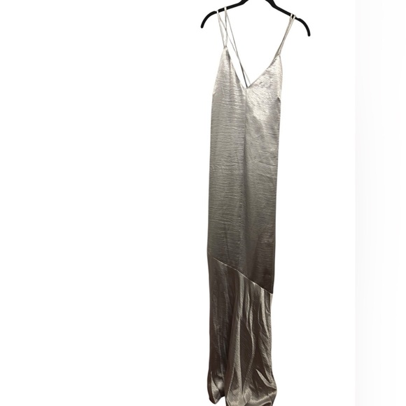 H&M Silver Asymmetrical Dress - Picture 3 of 8